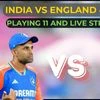 4th T20: India vs England Playing 11, toss time, IND vs ENG live streaming | News - Business Standard