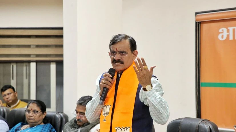 MP BJP chief V D Sharma MP BJP chief V D Sharma