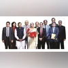 Finance Minister Nirmala Sitharaman with her team of officials in New Delhi on February 1 Finance Minister Nirmala Sitharaman with her team of officials in New Delhi on February 1