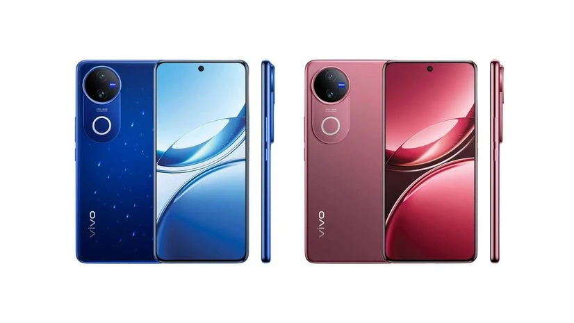 Vivo V50 in Starry Night and Rose Red colourways Vivo V50 in Starry Night and Rose Red colourways
