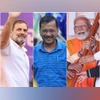 Rahul Gandhi, Arvind Kejriwal, Narendra Modi Rahul Gandhi, Arvind Kejriwal, Narendra Modi