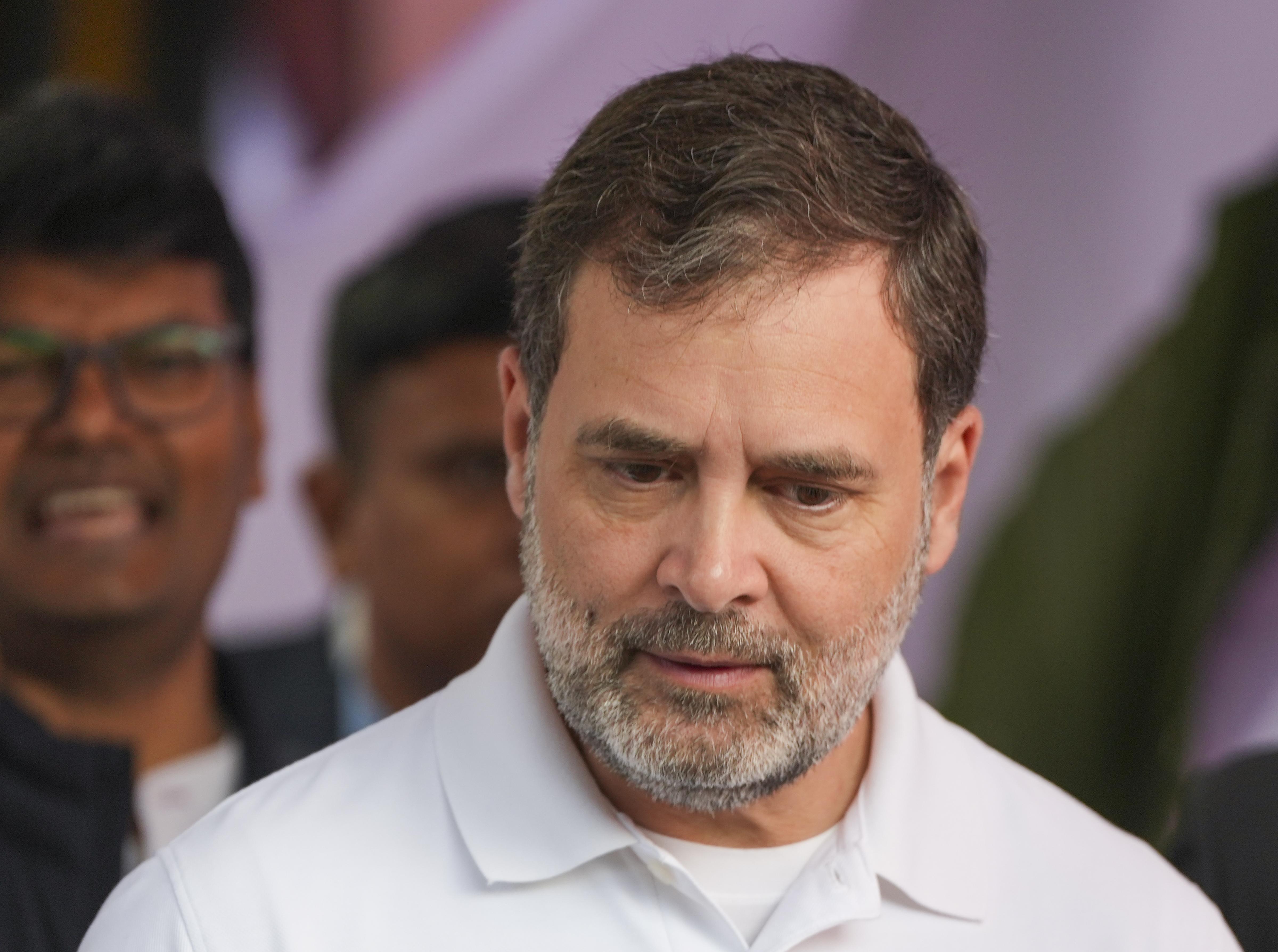 business-standard.com - Press Trust of India - Rahul meets farm union leaders, discusses movement against US trade deal