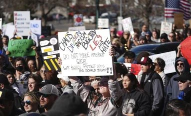160-mile march for democracy arrives in Washington from Philadelphia US Protest
