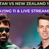 ODI tri-series: Pakistan vs New Zealand Playing 11, live time and streaming