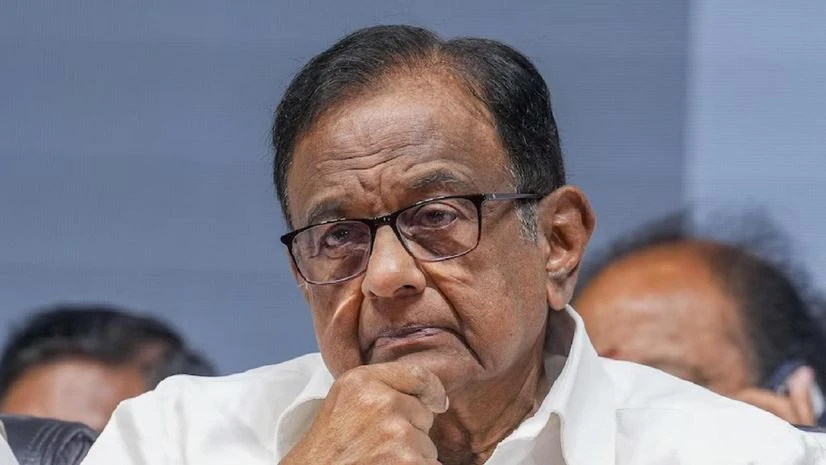 Congress leader P Chidambaram Congress leader P Chidambaram