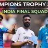 India squad for Champions Trophy 2025