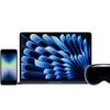 Apple iPhone SE 3, MacBook Air, and Vision Pro