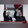 Modi, Narendra Modi, Emmanuel Macron, Emmanuel