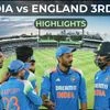India vs England 3rd ODI highlights