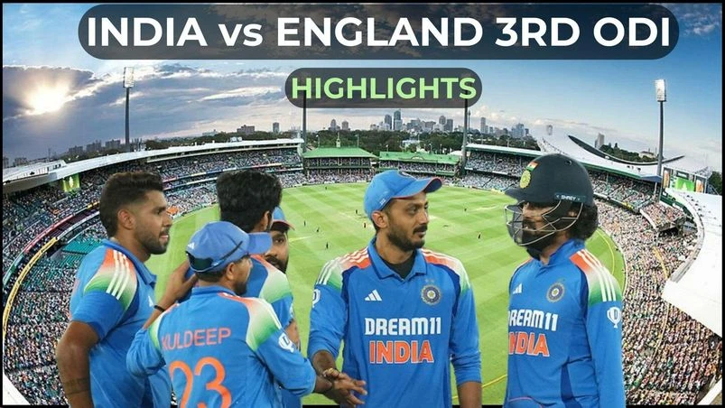 India vs England 3rd ODI highlights India vs England 3rd ODI highlights