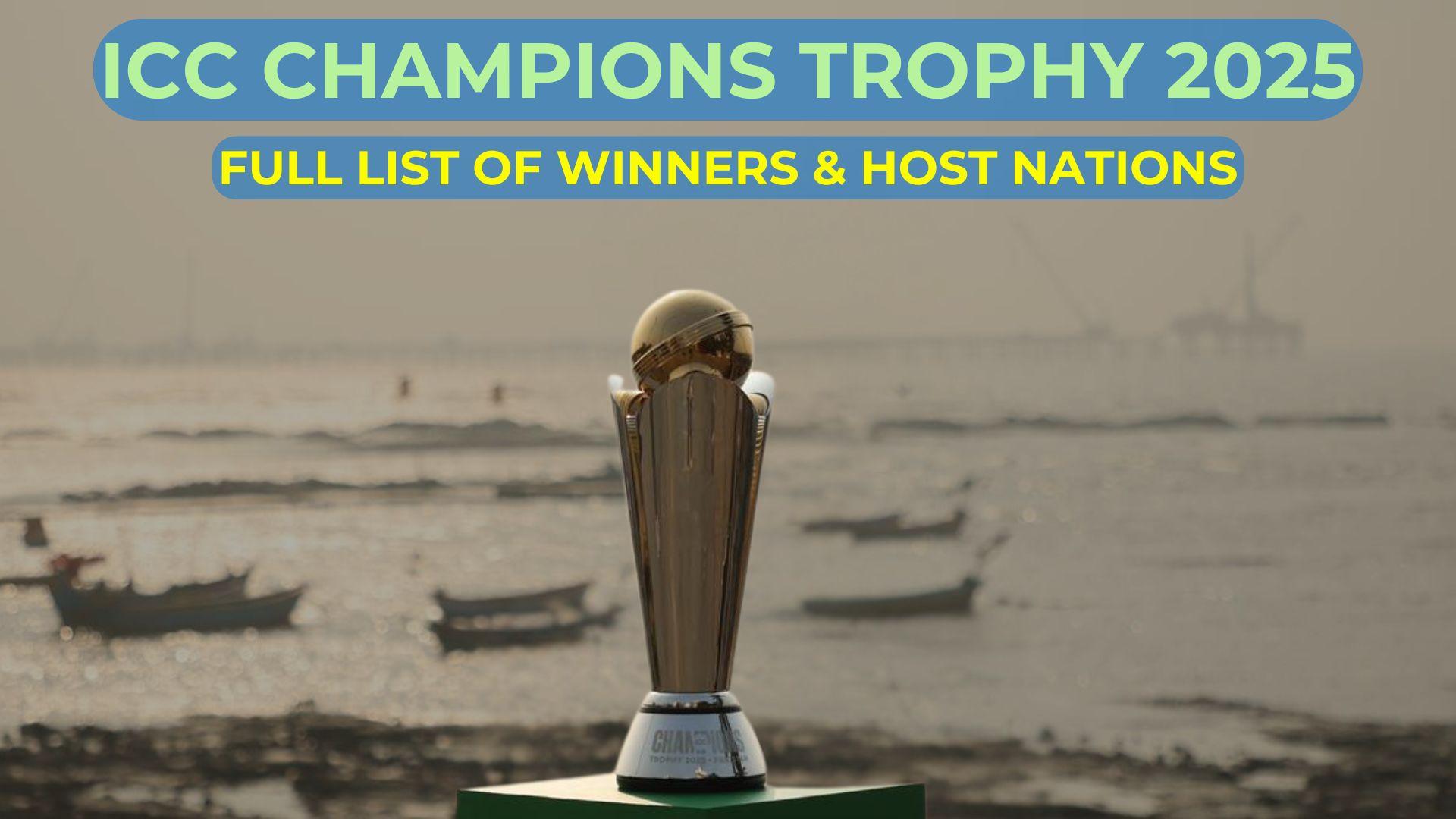 ICC Champions Trophy 2025 Kicks Off with Pakistan vs New Zealand Thriller