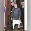 Prime Minister Narendra Modi arrives for a joint press conference with US President Donald Trump at the White House Photo: Reuters Prime Minister Narendra Modi arrives for a joint press conference with US President Donald Trump at the White House Photo: Reuters