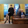 Elon Musk with Donald Trump in the Oval Office Elon Musk with Donald Trump in the Oval Office.