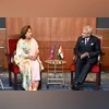 S Jaishankar, Arzu Rana Deuba S Jaishankar, Arzu Rana Deuba