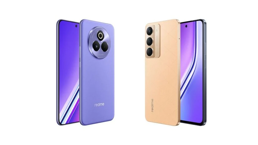 Realme P3 pro and P3x smartphones Realme P3 pro and P3x smartphones