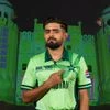Babar Azam in Pakistan's new jersey for Champions Trophy 2025