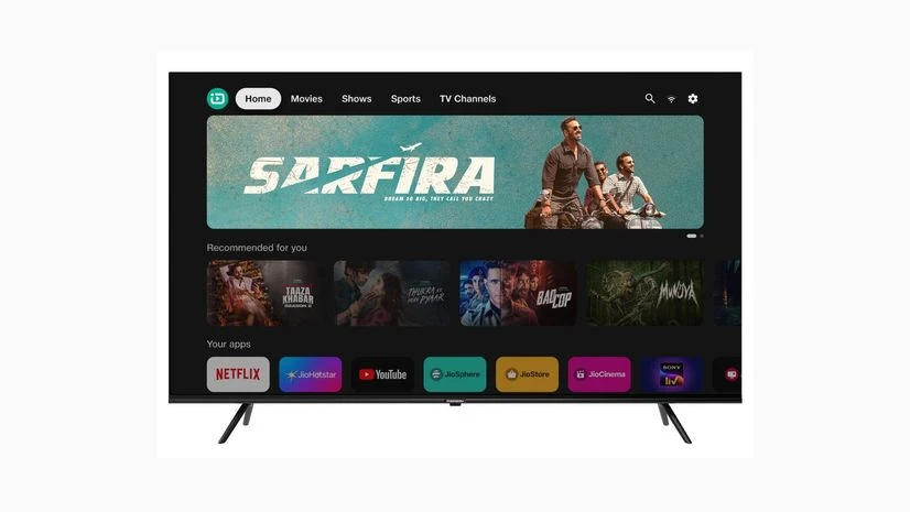 THOMSON 43-inch QLED TV powered by JioTele OS THOMSON 43-inch QLED TV powered by JioTele OS