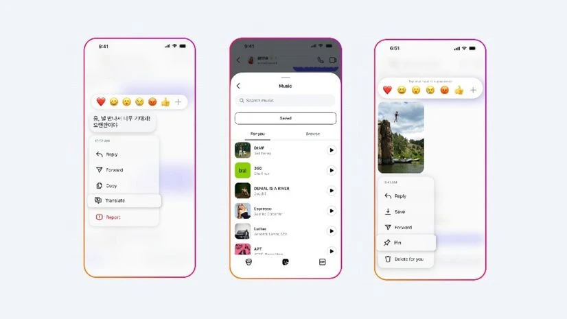 New Instagram DM features New Instagram DM features