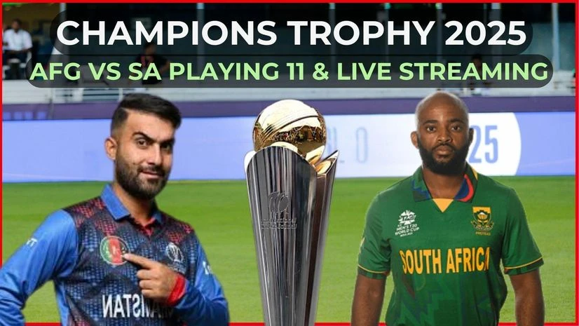 Champions Trophy 2025: AFG vs SA Playing 11, live match time, streaming | ICC Champions Trophy 2025 - Business Standard