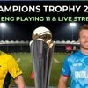 Champions Trophy 2025: Australia vs England Playing 11