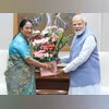 Delhi CM Rekha Gupta with PM Narendra Modi Delhi CM Rekha Gupta with PM Narendra Modi