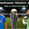 India vs Pakistan Playing 11