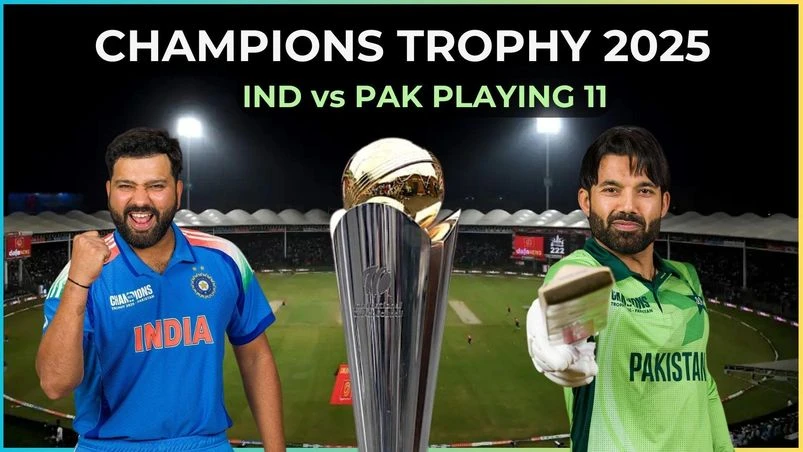India vs Pakistan Playing 11 India vs Pakistan Playing 11