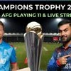 ENG vs AFG playing 11
