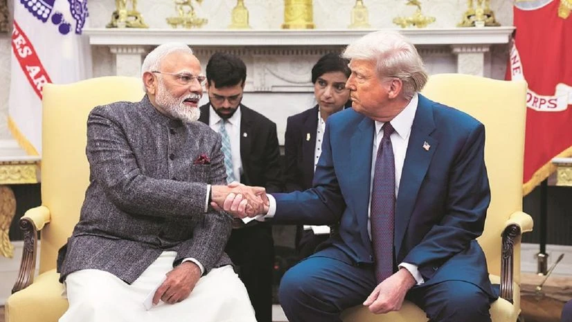 Prime Minister Narendra Modi met US President Donald Trump on February 13 during his visit to US PHOTO: REUTERS Prime Minister Narendra Modi met US President Donald Trump on February 13 during his visit to US PHOTO: REUTERS