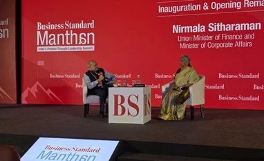 BS Manthan: Nirmala Sitharaman BS Manthan: Nirmala Sitharaman