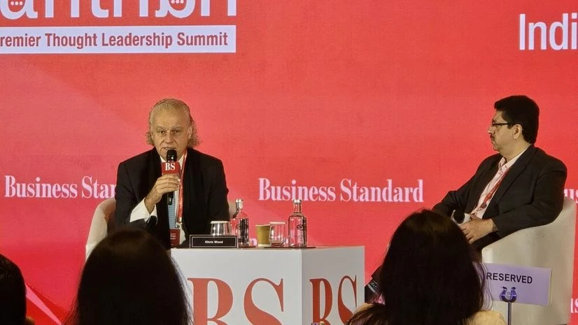 Chris Wood at BS Manthan Chris Wood at BS Manthan