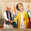 Defence Minister Rajnath Singh meets Princess Astrid of Belgium in New Delhi | Photo: X/ @rajnathsingh Defence Minister Rajnath Singh meets Princess Astrid of Belgium in New Delhi | Photo: X/ @rajnathsingh