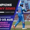 India vs Australia semifinal CHampions Trophy 2025