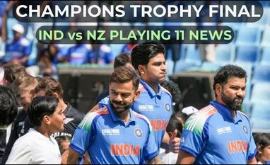 Champions Trophy final: IND vs NZ playing 11, live match time, streaming India vs New Zealand final date and time