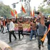 Anti Hindi March in Bengaluru