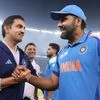 captain Rohit Sharma with head coach Gautam Gambhir