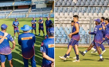 IPL 2025: Head coach Jayawardene leads MI's first practice session Mumbai Indians