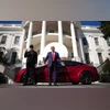Trump calls auto tariffs 'maybe good for Tesla,' Musk says 'not unscathed'