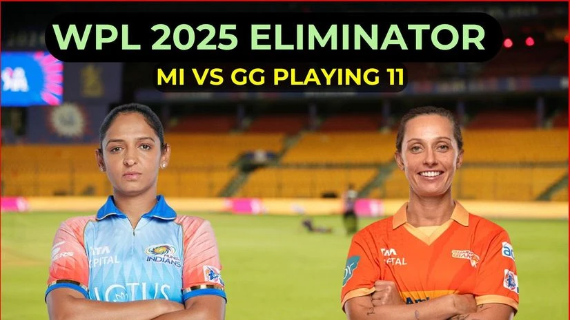 MI vs GG WPL 2025 Eliminator: MI vs GG WPL 2025 Eliminator: