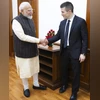 Prime Minister Narendra Modi with Lex Fridman