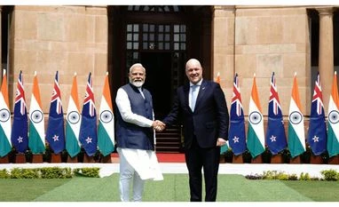 India, New Zealand sign major pact to boost defence, security ties PM Modi, New Zealand Prime Minister Christopher Luxon