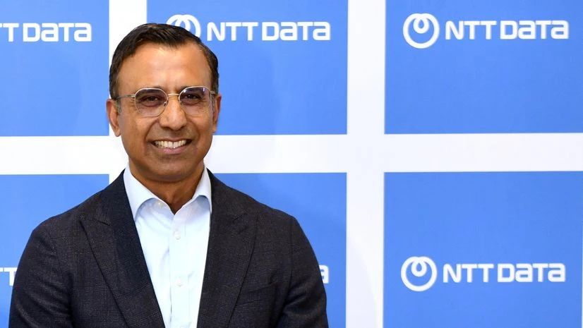 Abhijit Dubey, chief executive officer of NTT Data Abhijit Dubey, chief executive officer of NTT Data