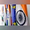 european union flag, India flag, EU-India ties