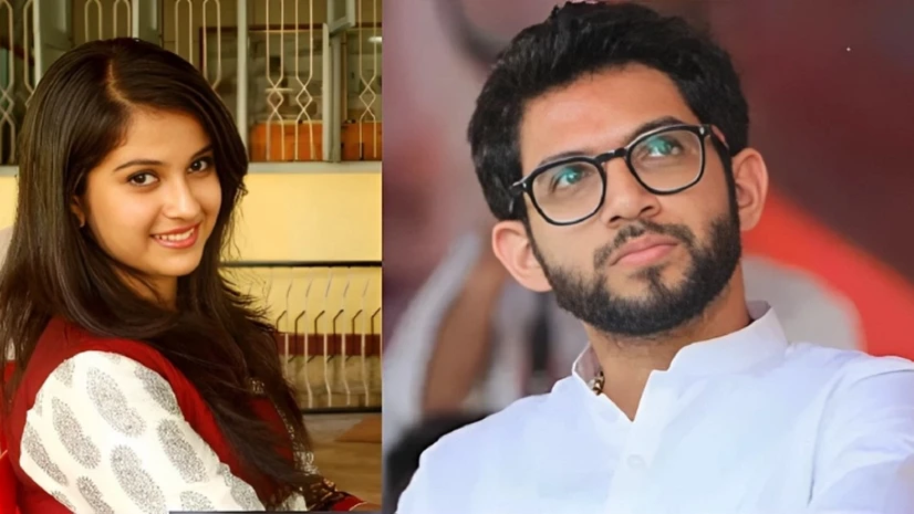 Disha Salian, Aaditya Thackeray Disha Salian, Aaditya Thackeray