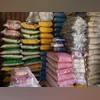 rice, sacks of rice