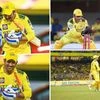 MS Dhoni during CSK vs MI match at MA Chidambaram Stadium in Chennai