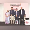 (From left): Gangapriya Chakraverti, Ford Business Solutions; Siva Padmanabhan, AstraZeneca India; Kewyn George, Expeditors; and Jaikumar Subramanian, Deloitte India, at the Business Standard Tamil Nadu Round Table on global capability centres