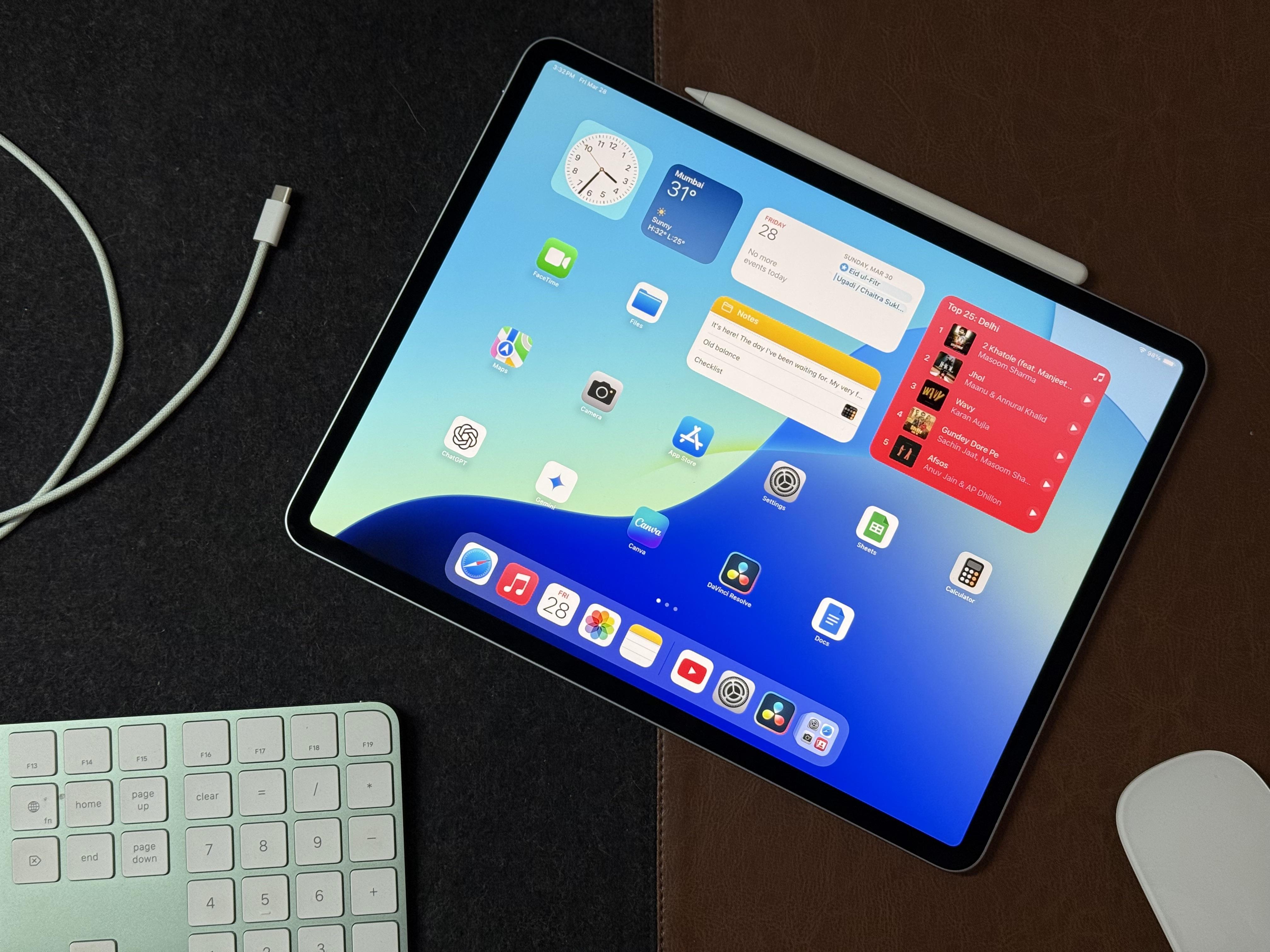 iPad Air (M3) 128GB ＋ Apple Pencil Pro他 Buy Apple iPad Air M3 2025 32.78 cm (13 inch), Wi-Fi Tablet, 256