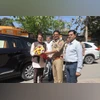 Arun Govil meets Meerut murder accused in jail, distributes Ramayana copies