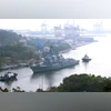 USS Ralph Johnson in Vizag Photo Credit Indian Navy USS Ralph Johnson in Vizag Photo Credit Indian Navy